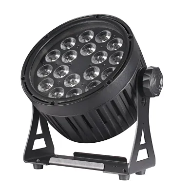 Waterproof 18x18w RGBWA UV 6in1 Touch Screen Slim Led Par Light