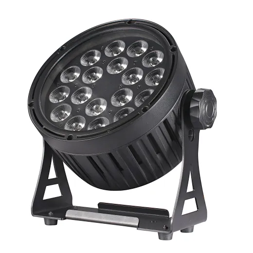 Waterproof 18x18w RGBWA UV 6in1 Touch Screen Slim Led Par Light